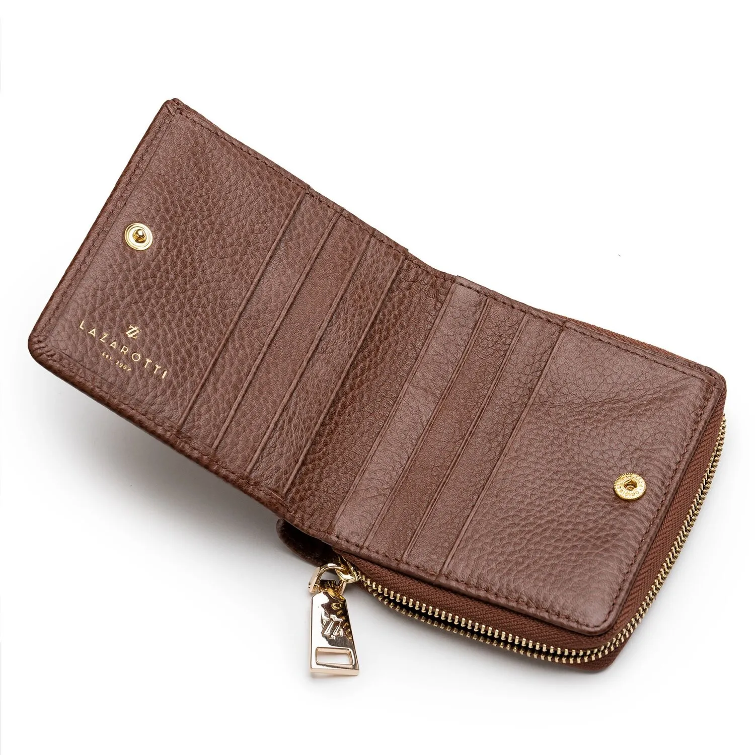 Lazarotti Bologna Leather Portafoglio Pelle 10 cm