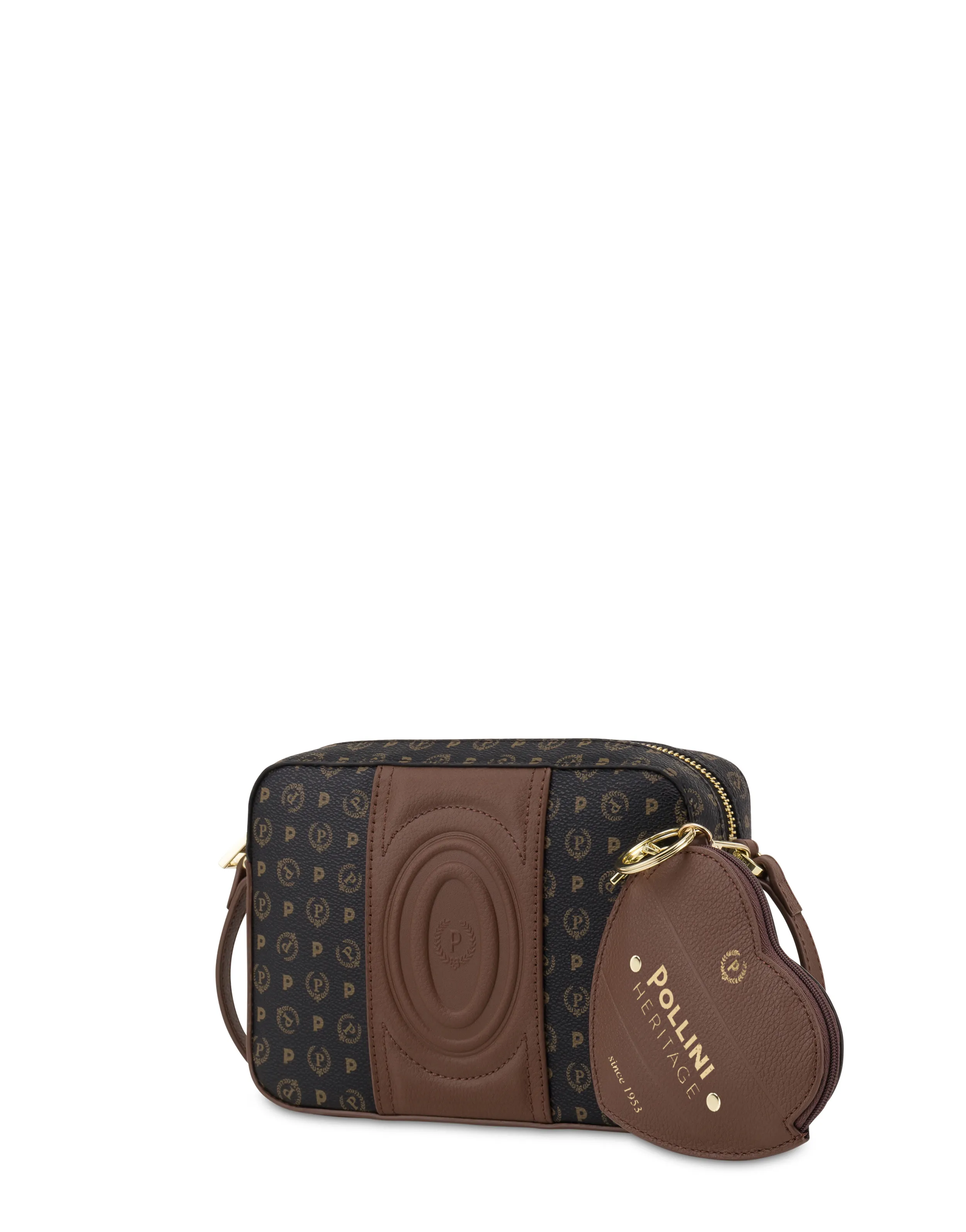    Linea Heritage Borsa A Tracolla Heritage 70 Nero/marrone.