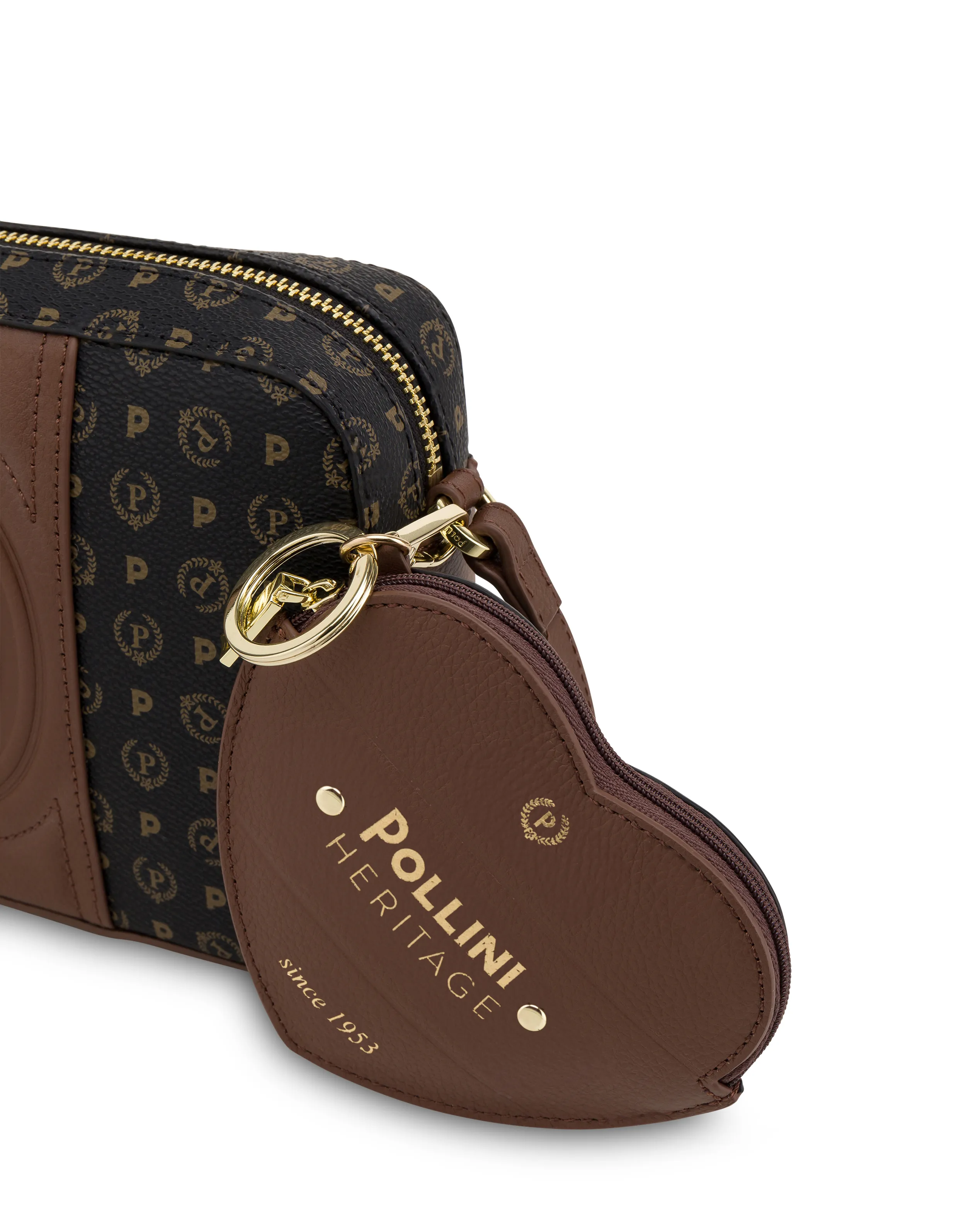     Linea Heritage Borsa A Tracolla Heritage 70 Nero/marrone.
