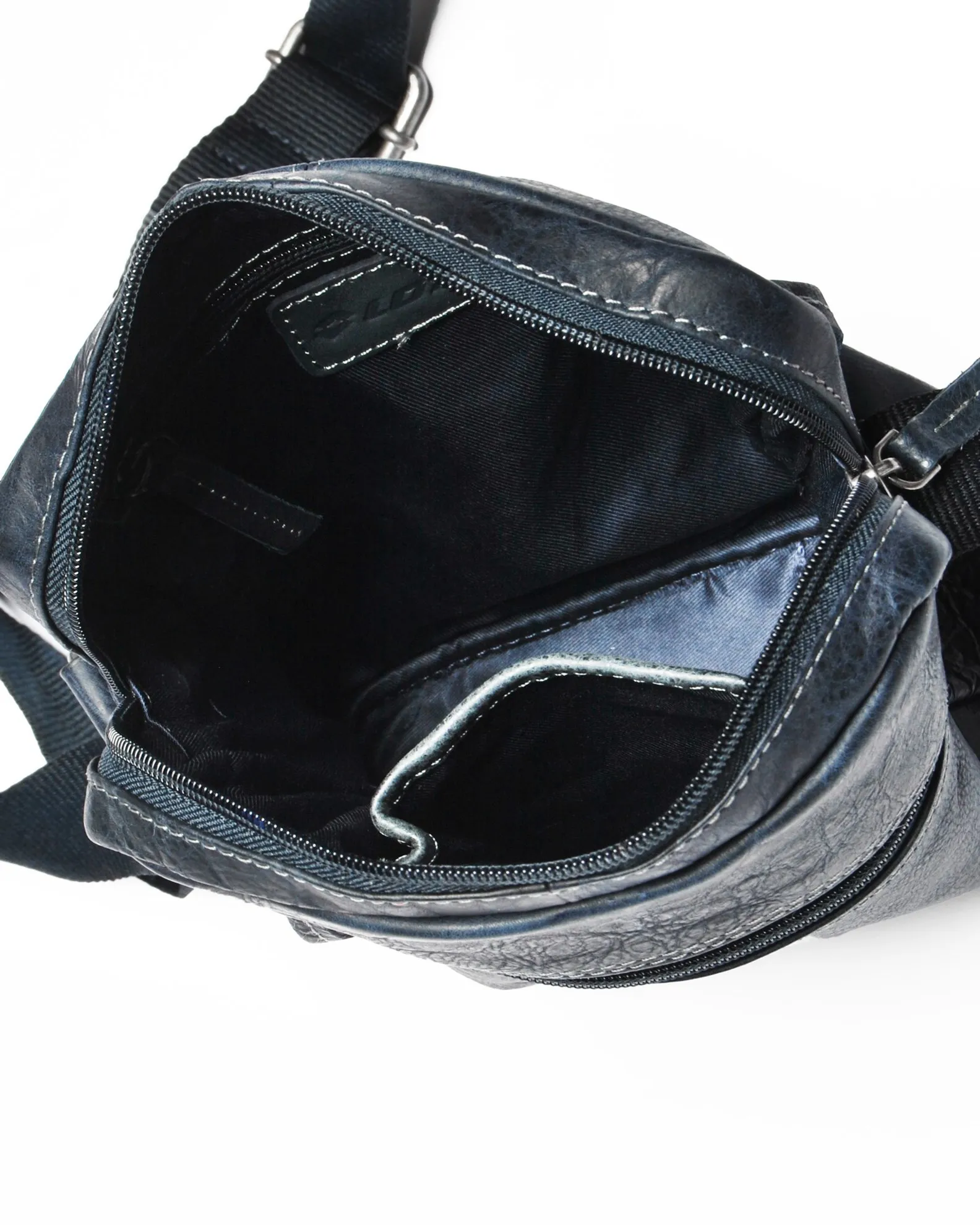 LOTTO - Borsello blu in VERA PELLE con tasca frontale                                            Previous productLOTTO - Borsell