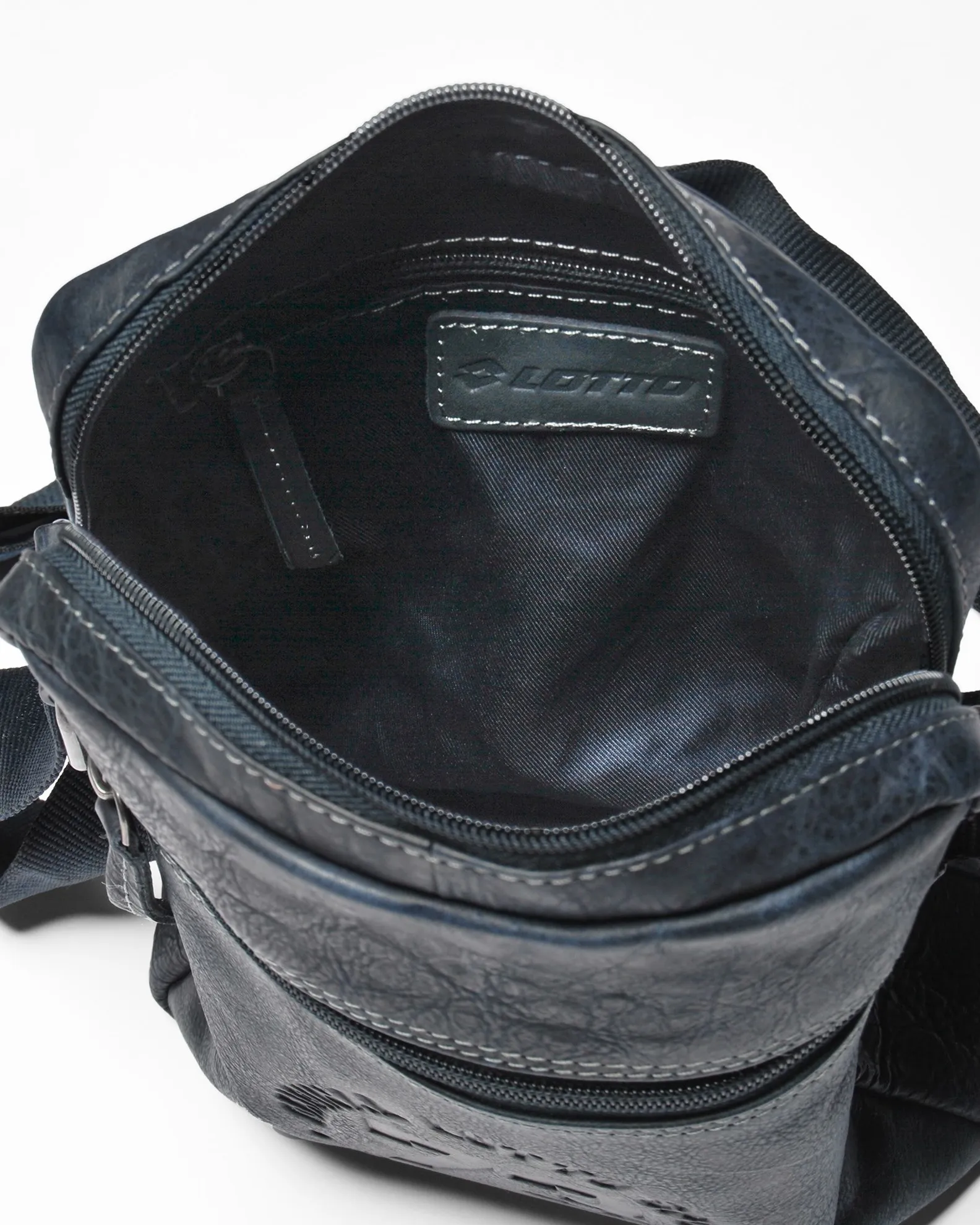LOTTO - Borsello blu in VERA PELLE con tasca frontale                                            Previous productLOTTO - Borsell