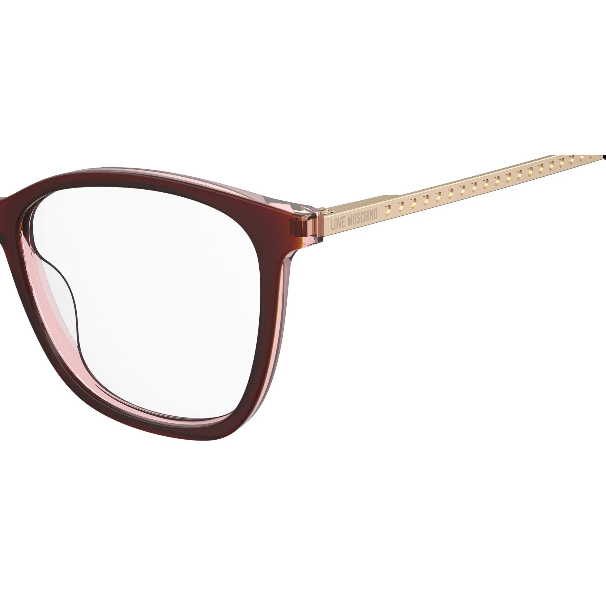   Love Moschino MOL622 - LHF Borgogna | Occhiale Da Vista Donna 