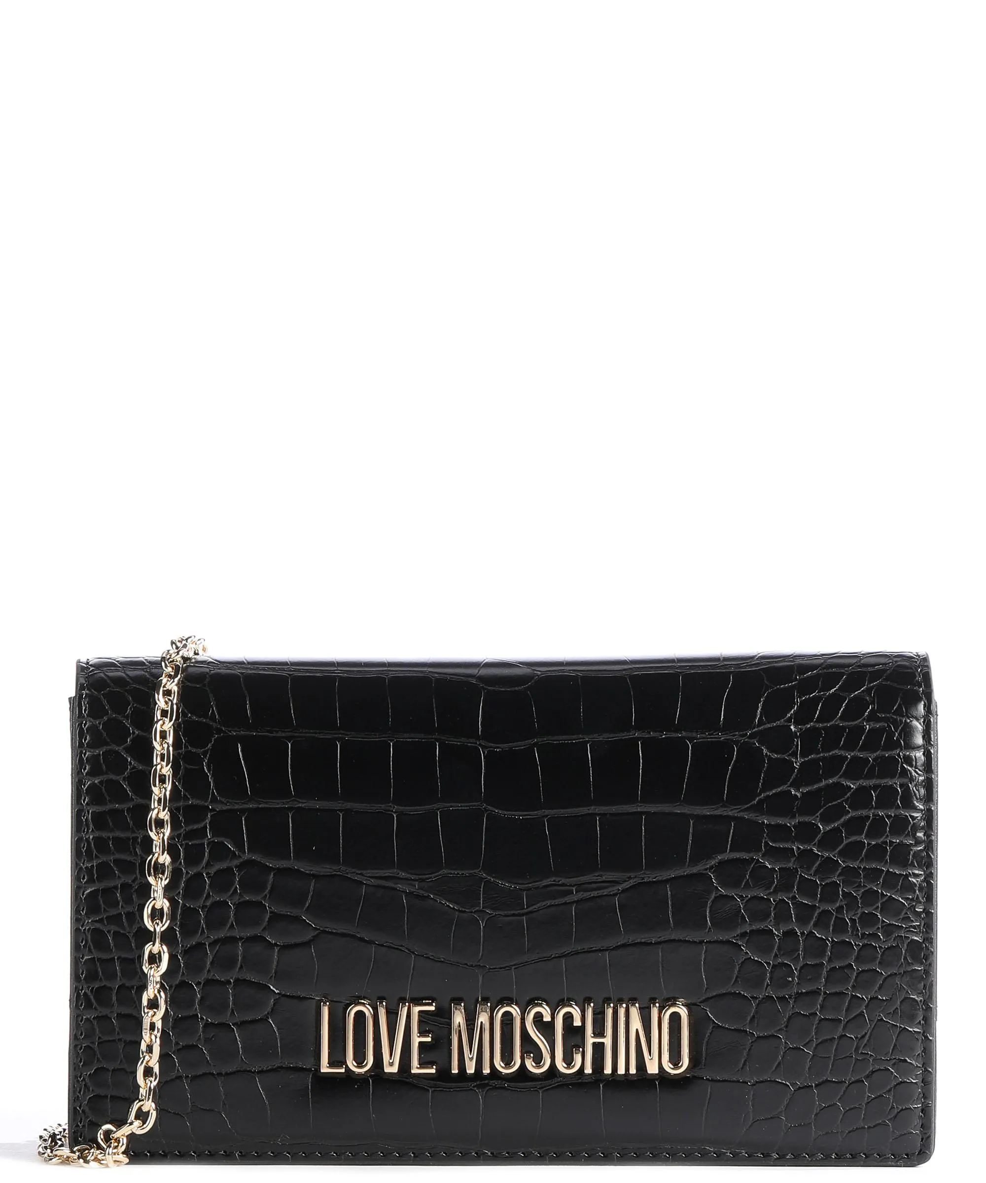  Love Moschino Smart Daily Borsa a tracolla pelle sintetica nero  