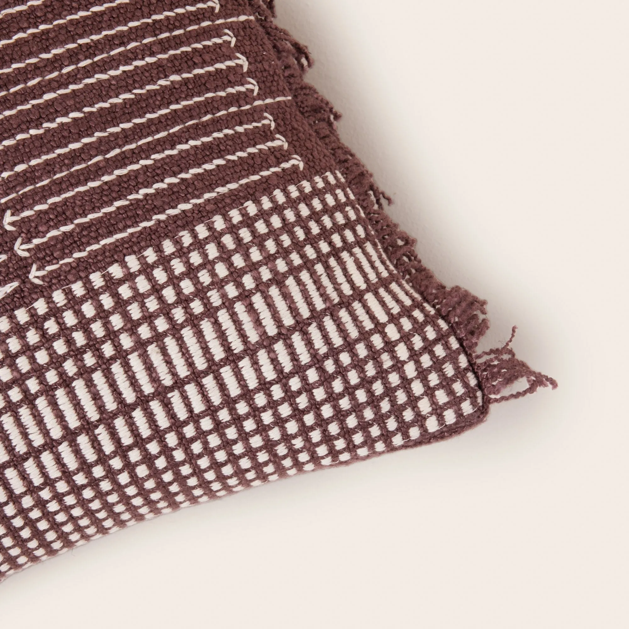  MADURA   MELKI - Housse de coussin | Marron