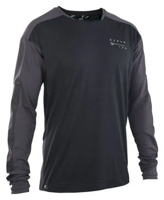 Maglia a manica lunga ION Scrub Amp Nero