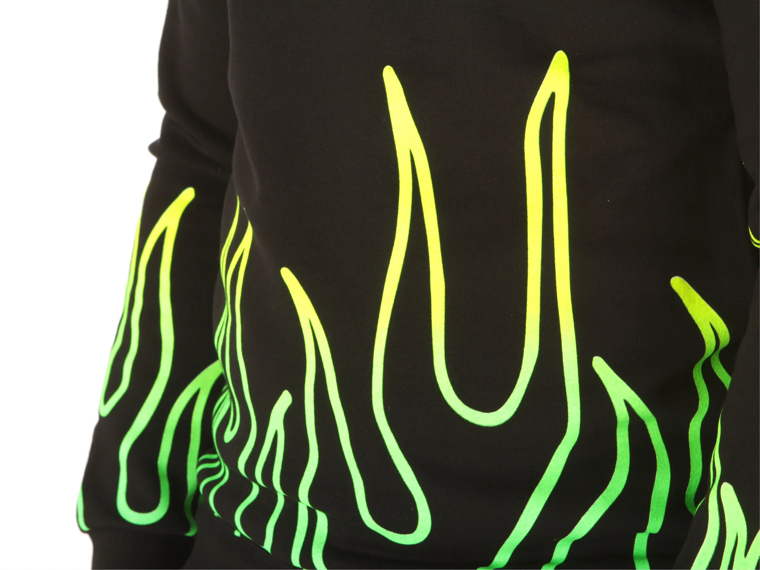 Maglia Girocollo In Felpa Uomo Nero