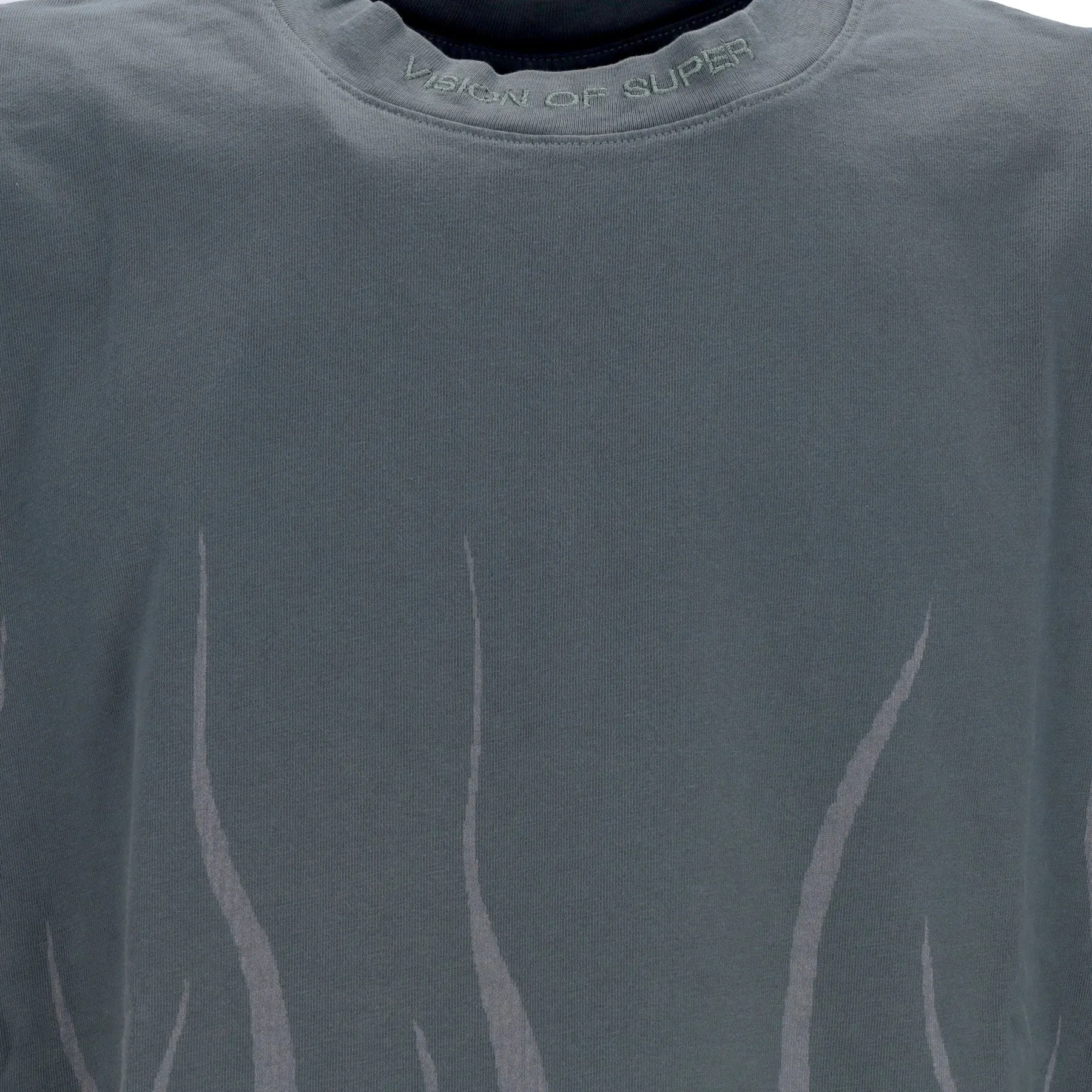 Maglietta Uomo Corrosive Flames Tee Balsam Green