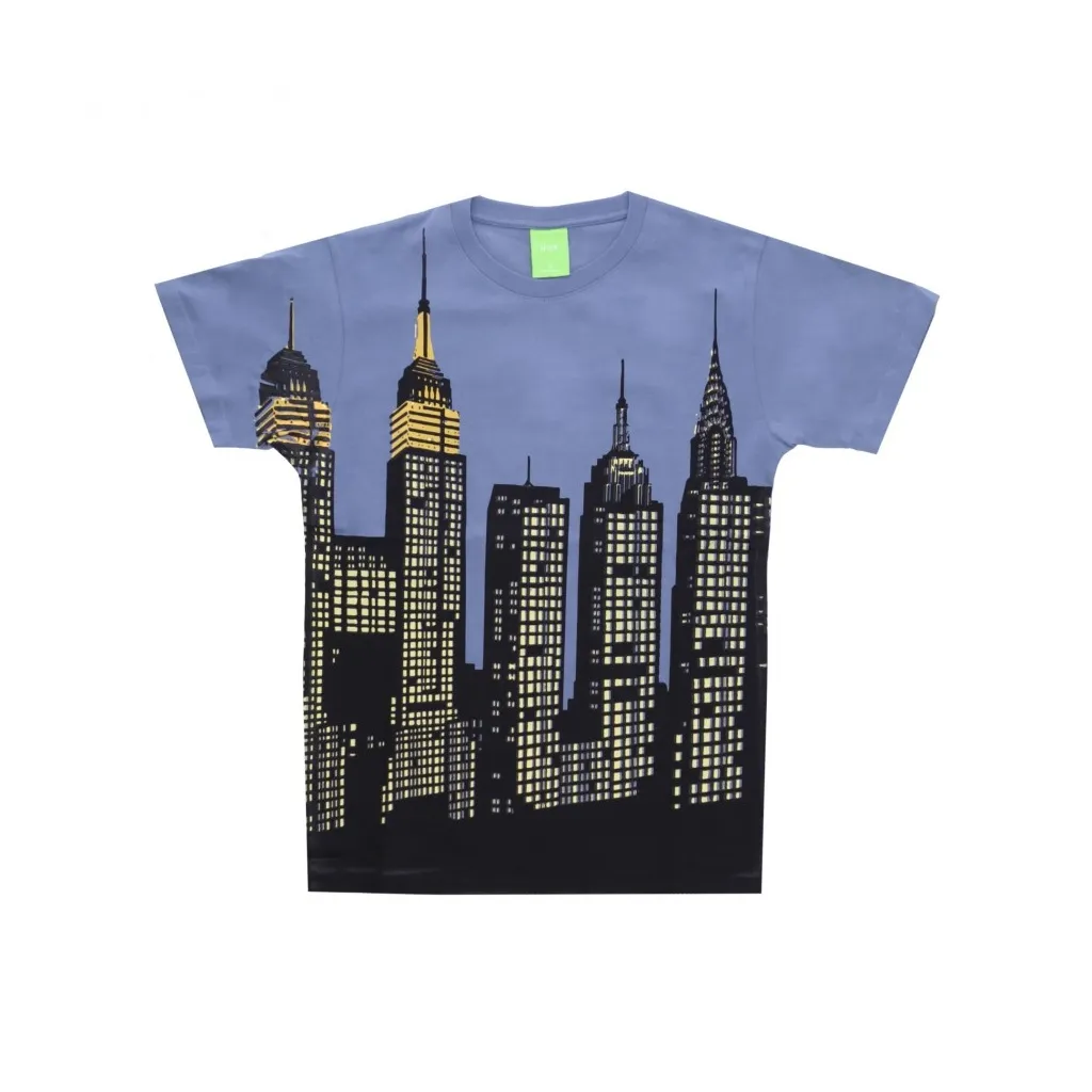 maglietta uomo skylined tee BLUE