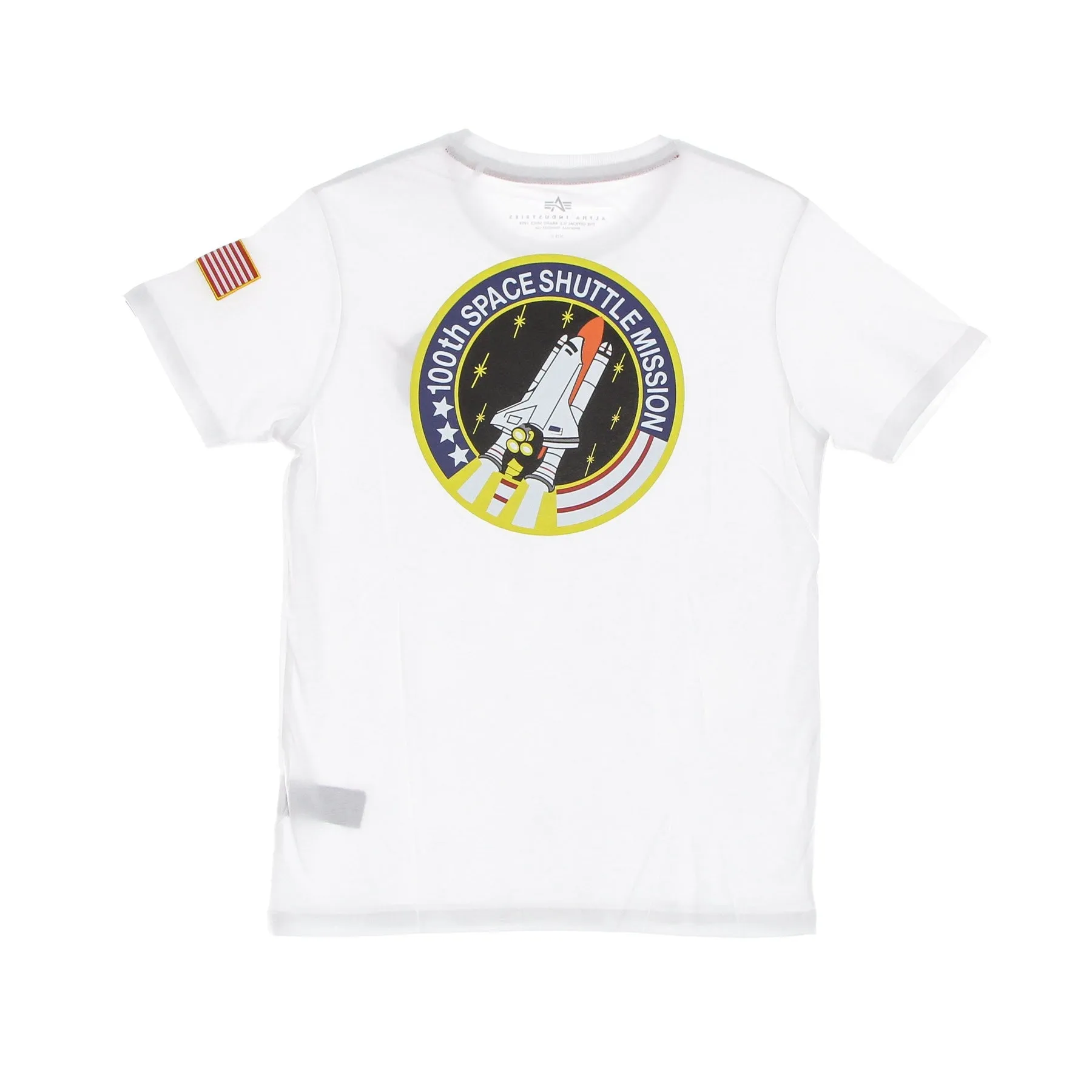 Maglietta Uomo Space Shuttle Tee White