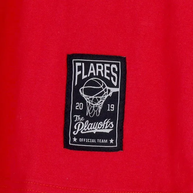 Maglietta Uomo Tee The Playoffs Flares Red