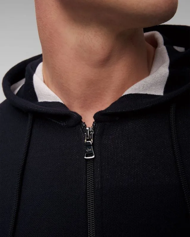 Maglione grigio con cerniera da uomo Paul&Shark