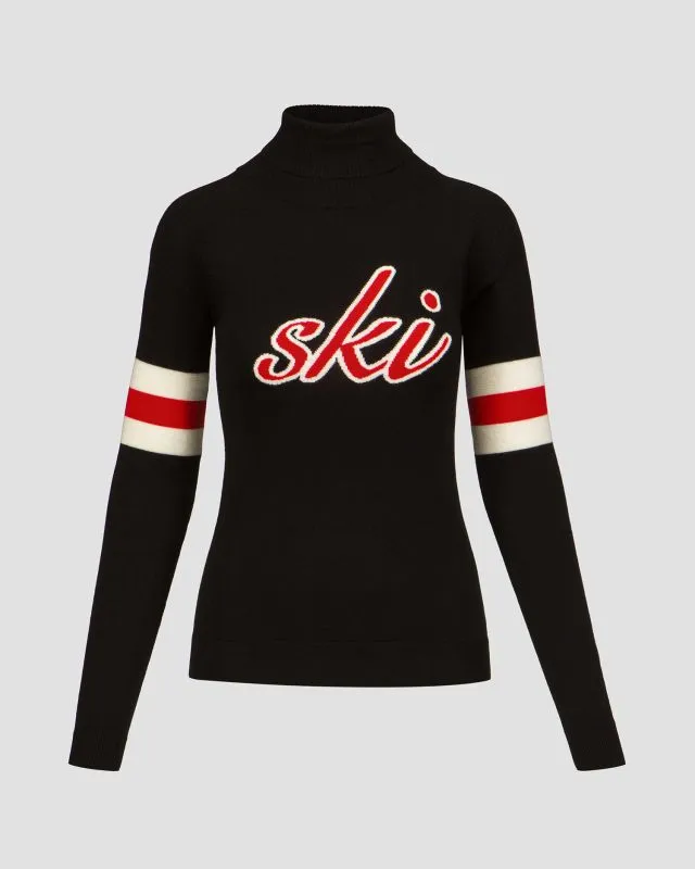 Maglione in lana merino donna Perfect Moment Neve