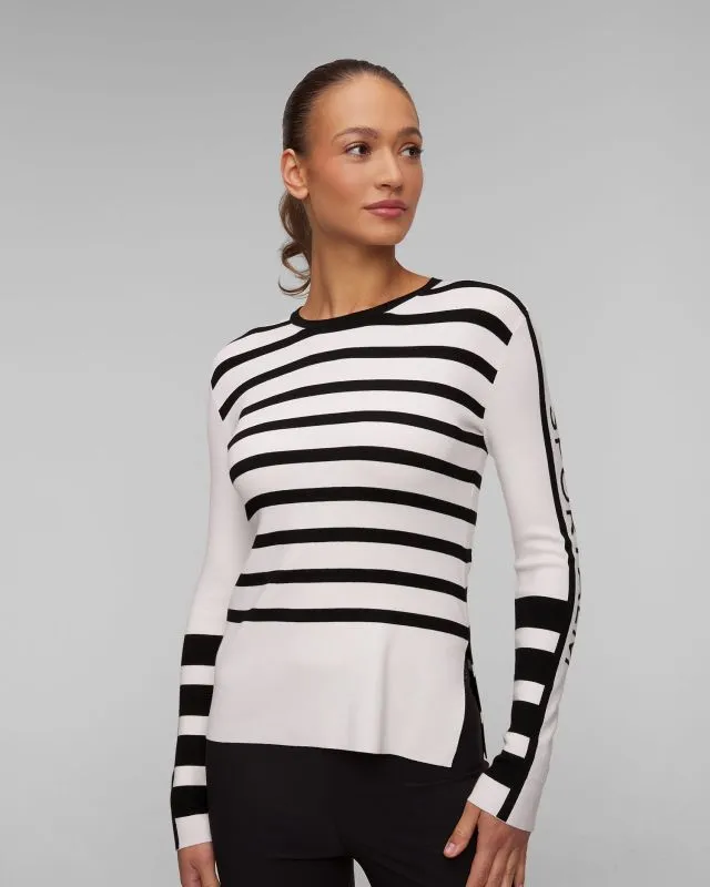 Maglione in viscosa a righe da donna Sportalm