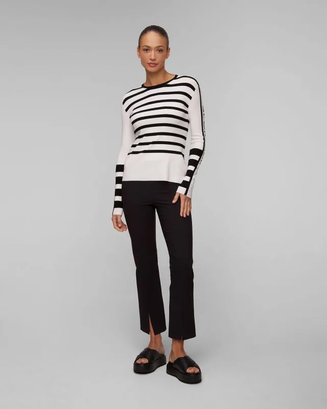 Maglione in viscosa a righe da donna Sportalm