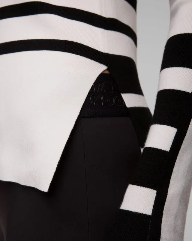 Maglione in viscosa a righe da donna Sportalm