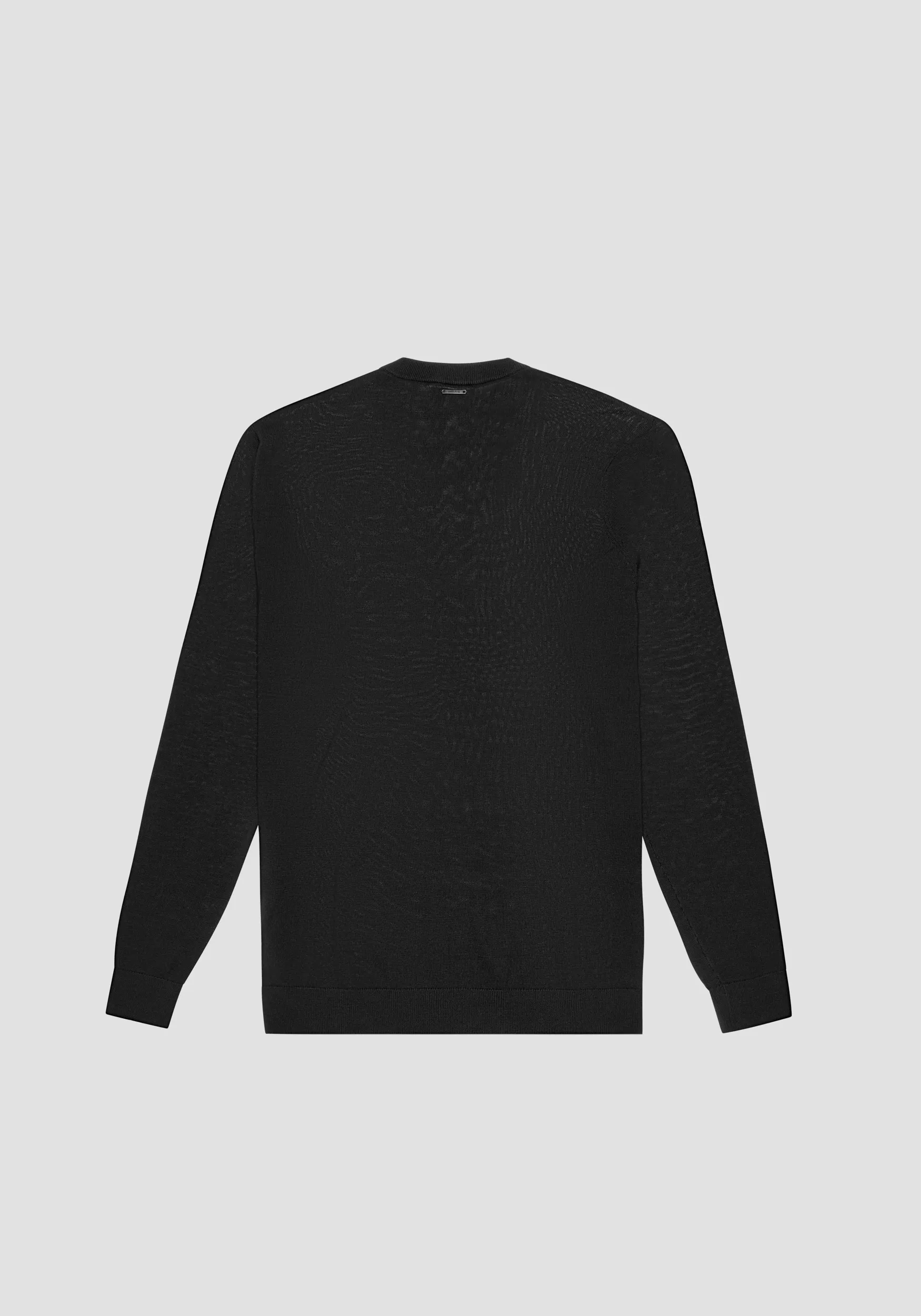 MAGLIONE REGULAR FIT IN MISTO LANA