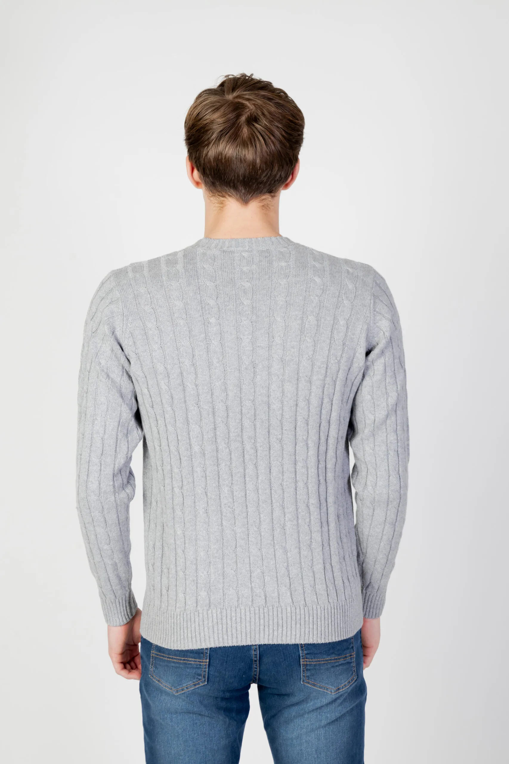 Maglione U.S. Polo Assn. bert eh03 Grigio Chiaro
