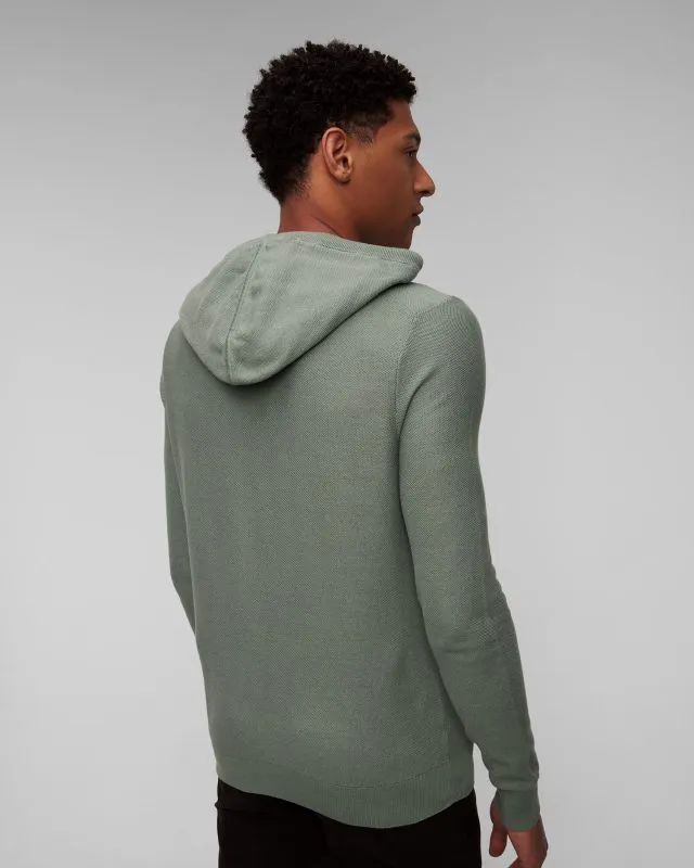 Maglione verde oliva da uomo Hugo Boss Trapani