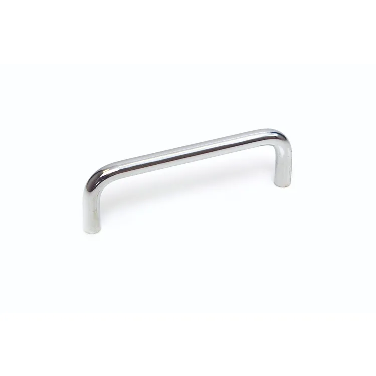 Maniglia per armadietto Argento in Acciaio RS PRO, effetto Lucidato, 88mm x 24 mm x 5mm
