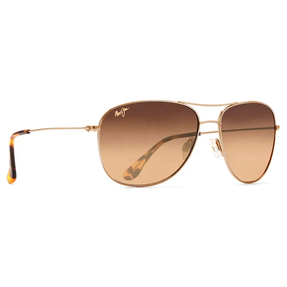 Maui Jim - Cliff House - Oro Bronzo - Occhiali da Sole Aviator Polarizzati - Maui Jim Eyewear