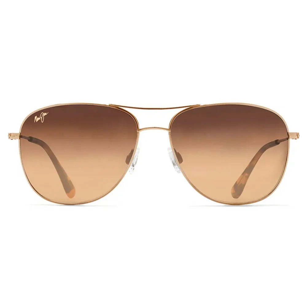 Maui Jim - Cliff House - Oro Bronzo - Occhiali da Sole Aviator Polarizzati - Maui Jim Eyewear