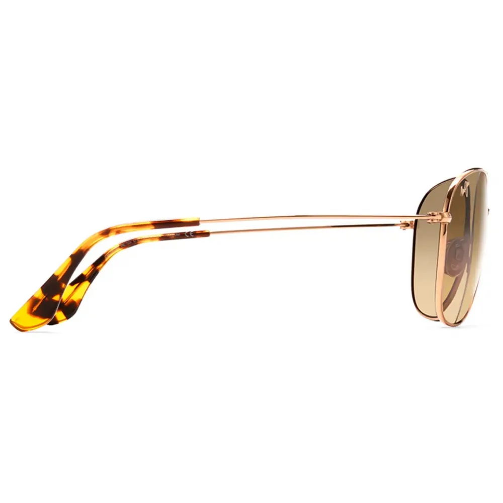Maui Jim - Cliff House - Oro Bronzo - Occhiali da Sole Aviator Polarizzati - Maui Jim Eyewear