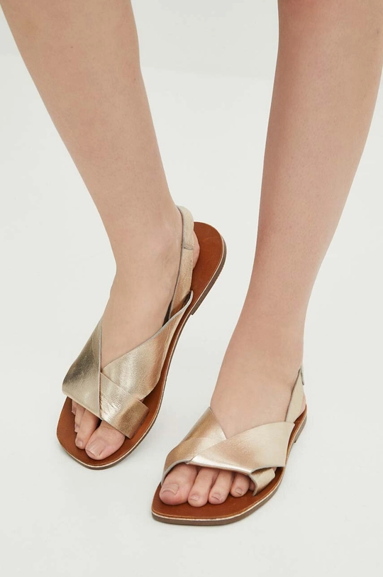 Medicine sandali in pelle