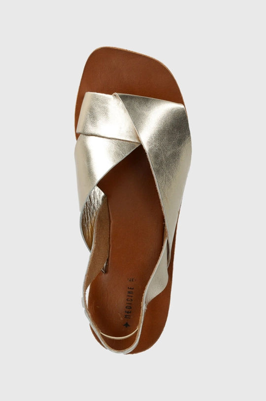 Medicine sandali in pelle