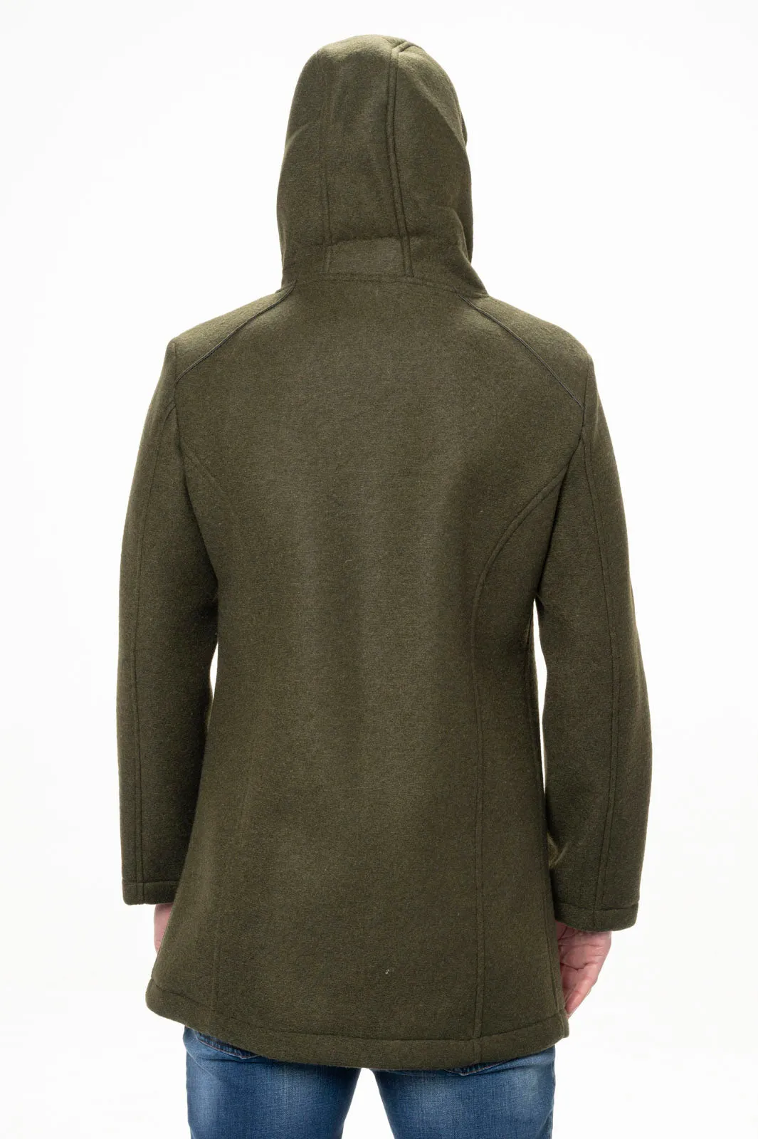 Mentore  Cappotto verde gaucho mentore  