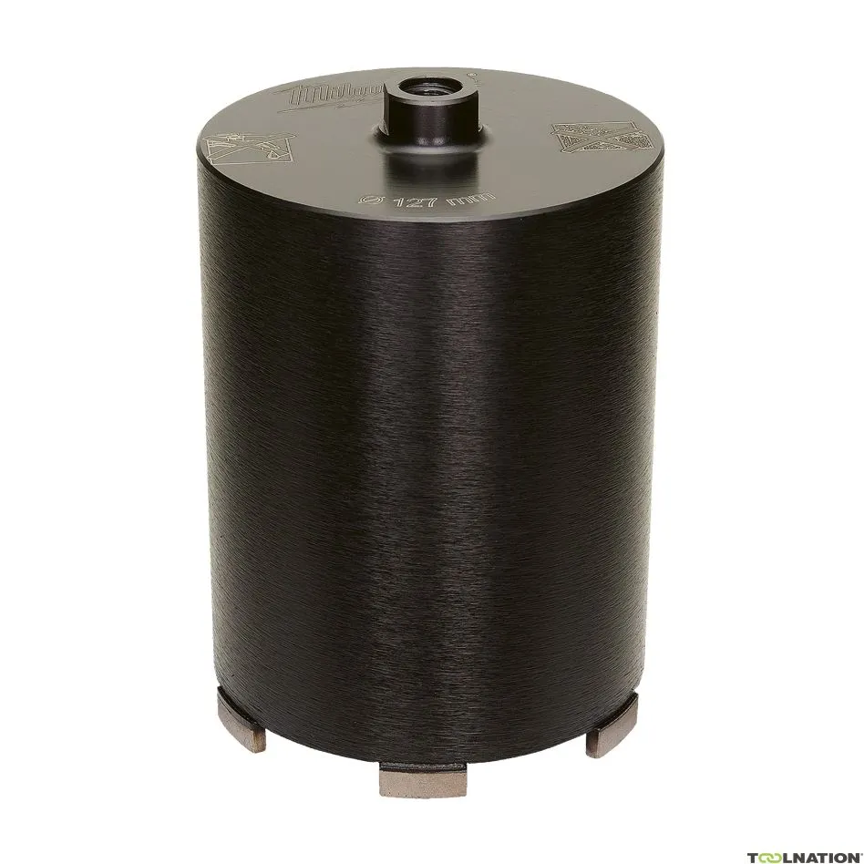 Milwaukee Accessori 4932352633 Corona di foratura diamantata DCH 150-127 Ø 127 x 150 mm