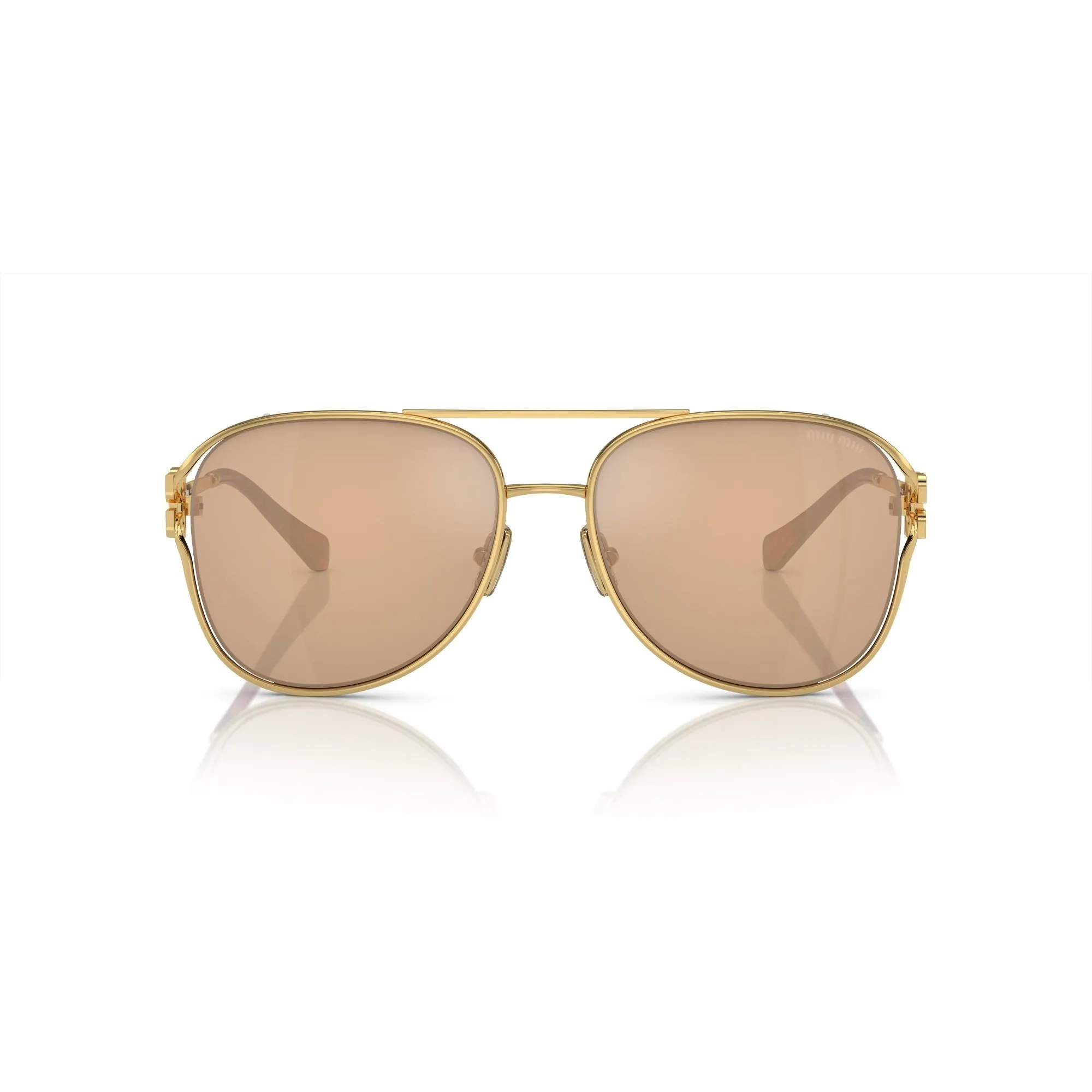  Miu Miu MU 52ZS - 5AK40D Oro | Occhiale Da Sole Donna 