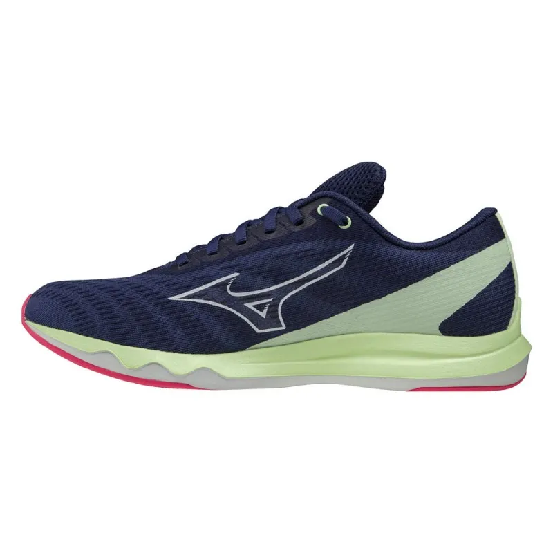 Mizuno Scarpe Running Wave Shadow 5 Blu Uomo