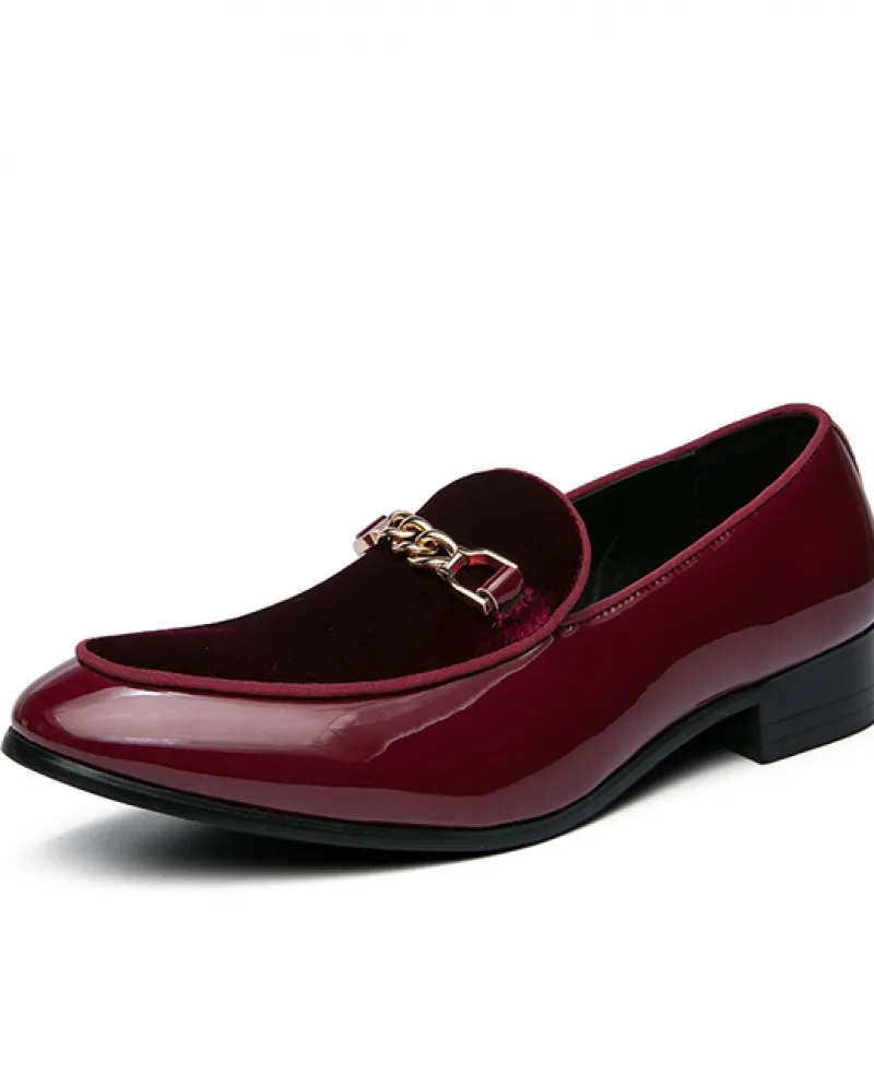 Mocassini da uomo in pelle scamosciata di design di lusso Nero Blu Rosso Scarpe da sera casual per discoteca Party Monk Strap Sc