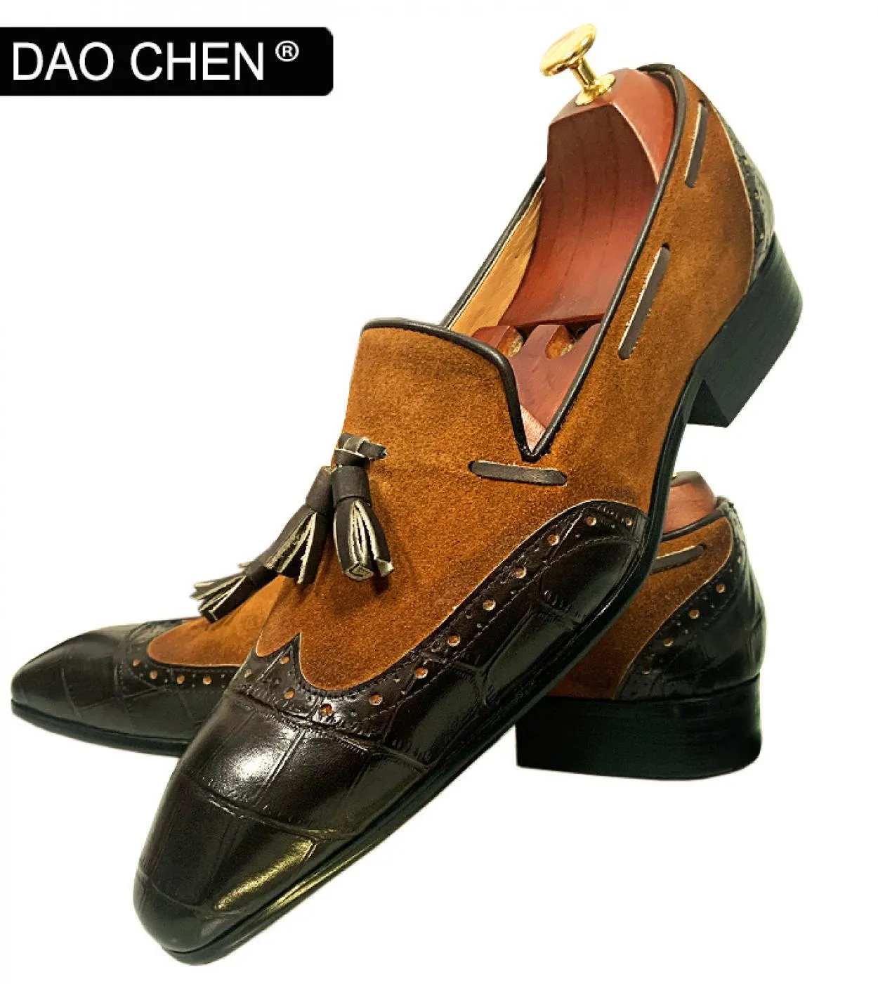 Mocassini da uomo Scarpe da uomo italiane in vera pelle Scarpe eleganti da uomo in vera pelle di lusso Scarpe casual in vera pel