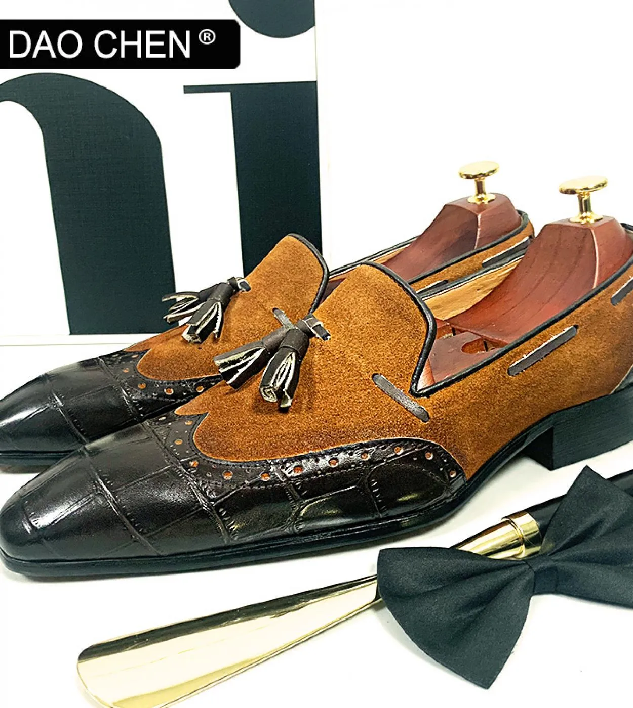Mocassini da uomo Scarpe da uomo italiane in vera pelle Scarpe eleganti da uomo in vera pelle di lusso Scarpe casual in vera pel