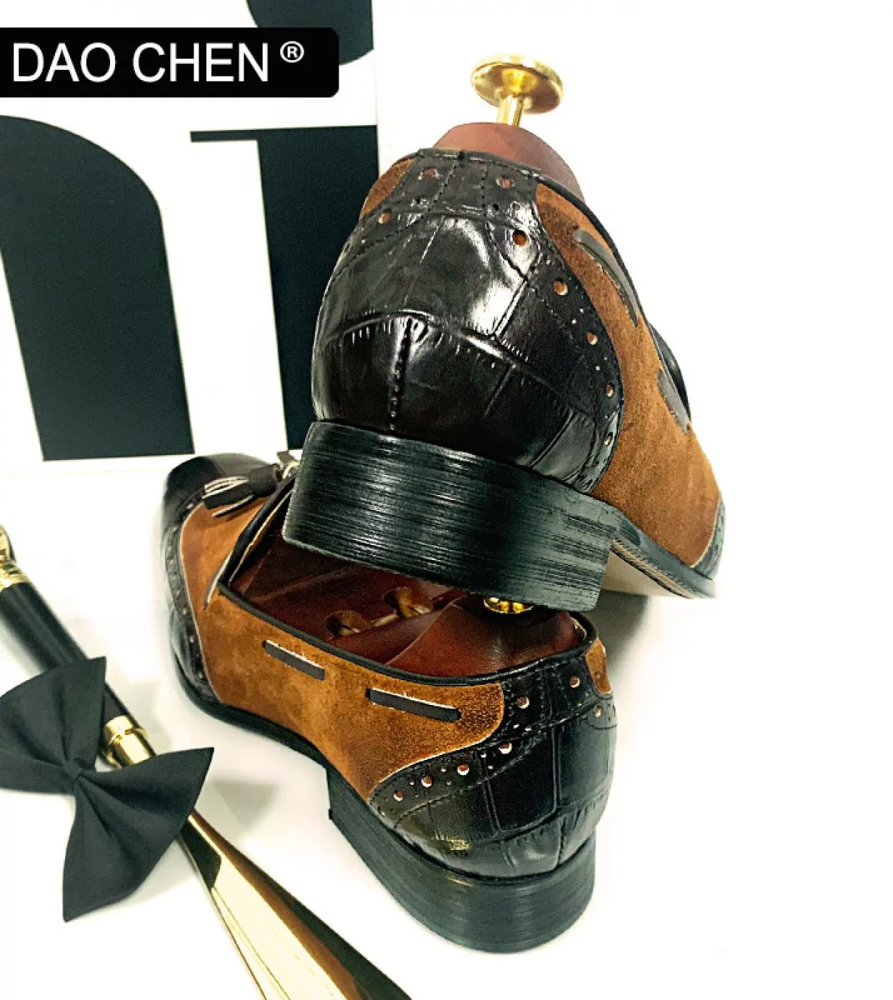 Mocassini da uomo Scarpe da uomo italiane in vera pelle Scarpe eleganti da uomo in vera pelle di lusso Scarpe casual in vera pel