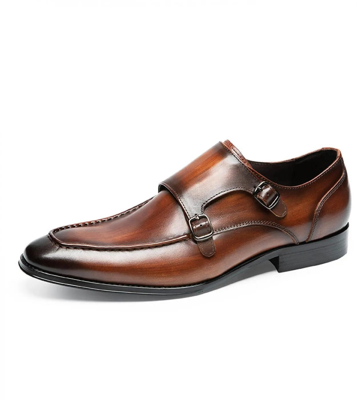 Mocassini da uomo Scarpe eleganti a punta in vera pelle di lusso 2022 Autunno Scarpe casual in pelle fatte a mano di nuova quali