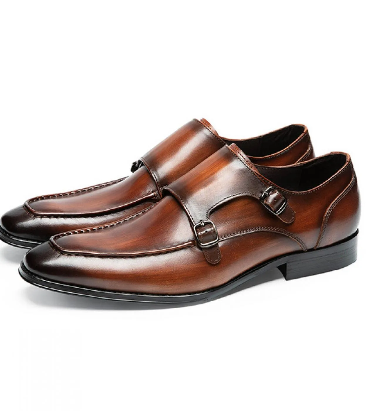 Mocassini da uomo Scarpe eleganti a punta in vera pelle di lusso 2022 Autunno Scarpe casual in pelle fatte a mano di nuova quali