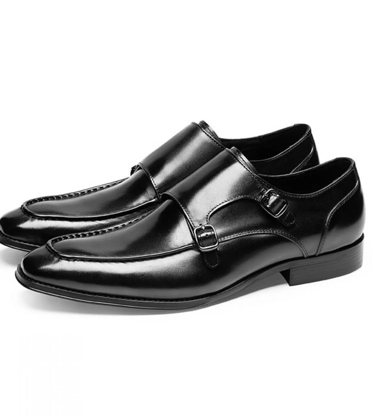 Mocassini da uomo Scarpe eleganti a punta in vera pelle di lusso 2022 Autunno Scarpe casual in pelle fatte a mano di nuova quali