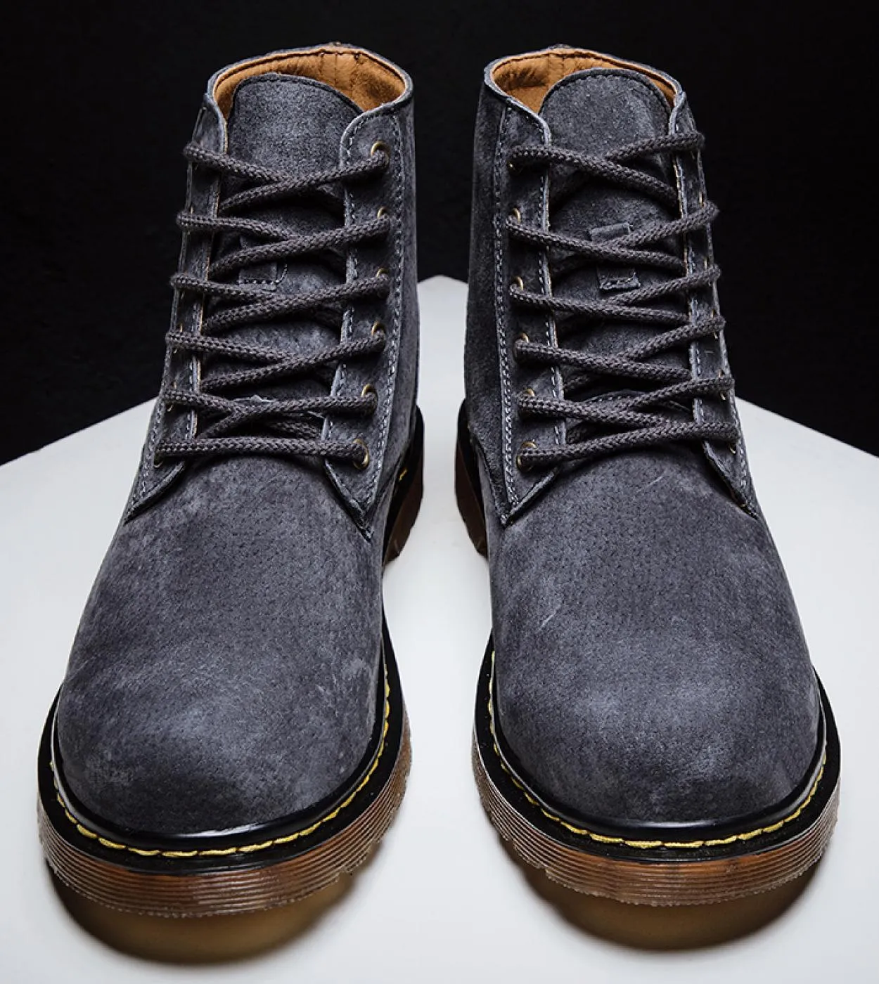 Mocassini estivi da uomo A con taglia Sneaker Scarpe da uomo Casual Sneakers da uomo genuino per un comodo vintage Tenis High Fo