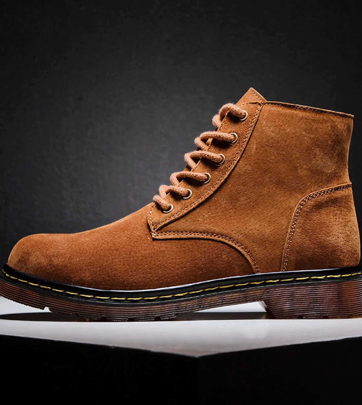 Mocassini estivi da uomo A con taglia Sneaker Scarpe da uomo Casual Sneakers da uomo genuino per un comodo vintage Tenis High Fo