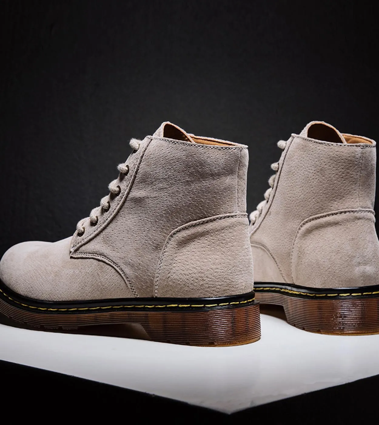 Mocassini estivi da uomo A con taglia Sneaker Scarpe da uomo Casual Sneakers da uomo genuino per un comodo vintage Tenis High Fo