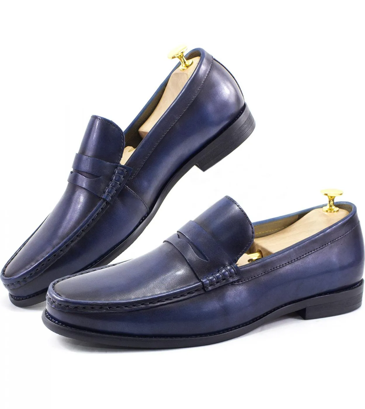Mocassini Penny da uomo di lusso in vera pelle da uomo casual da ufficio scarpe eleganti da uomo per uomo moda festa nuziale for