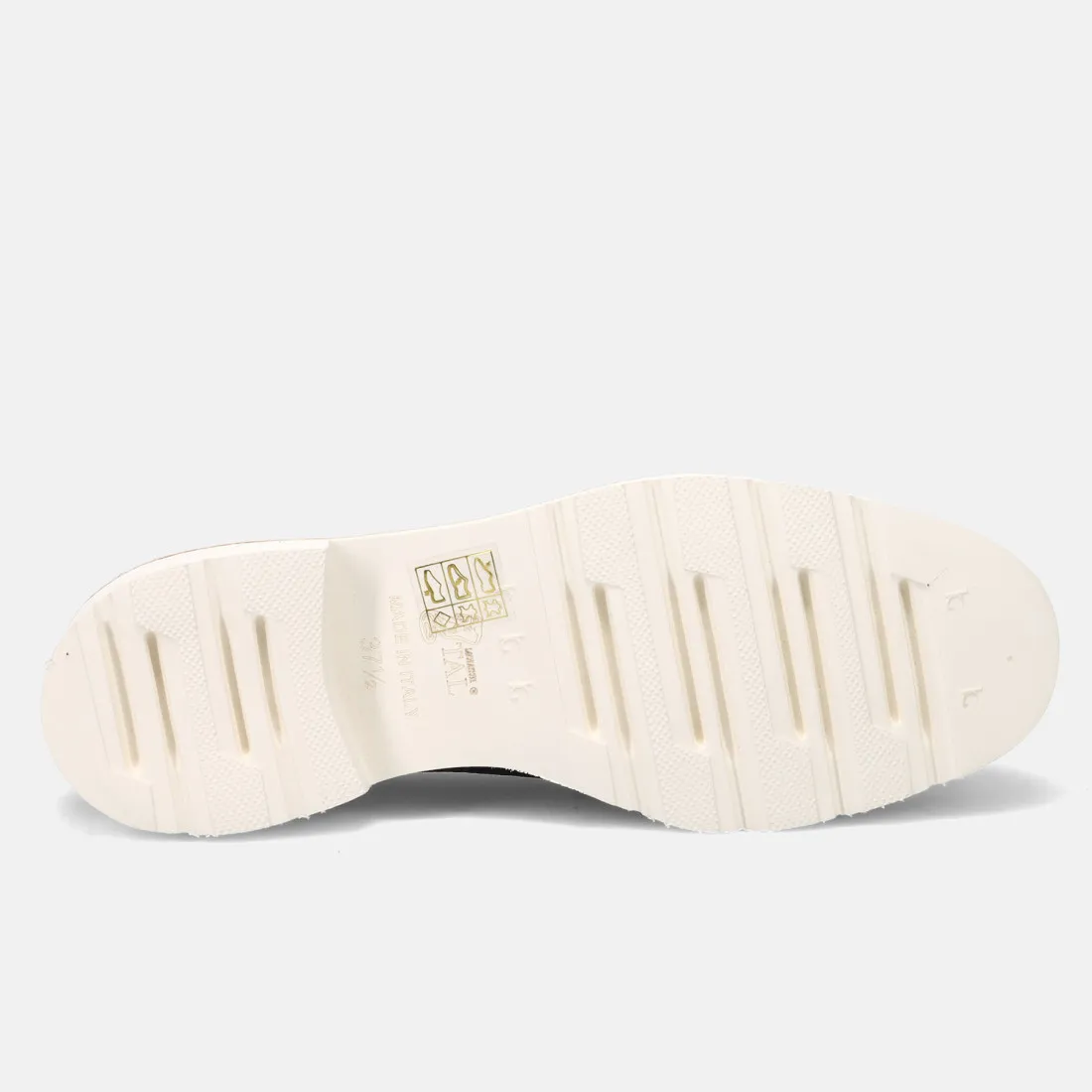 Mocassino da donna Luca Grossi in camoscio forato blu