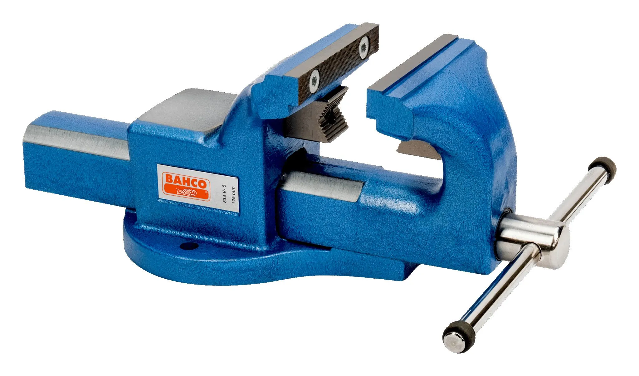 Morsa da banco Bahco, apertura 170mm x 76mm x 125mm, 12.4kg