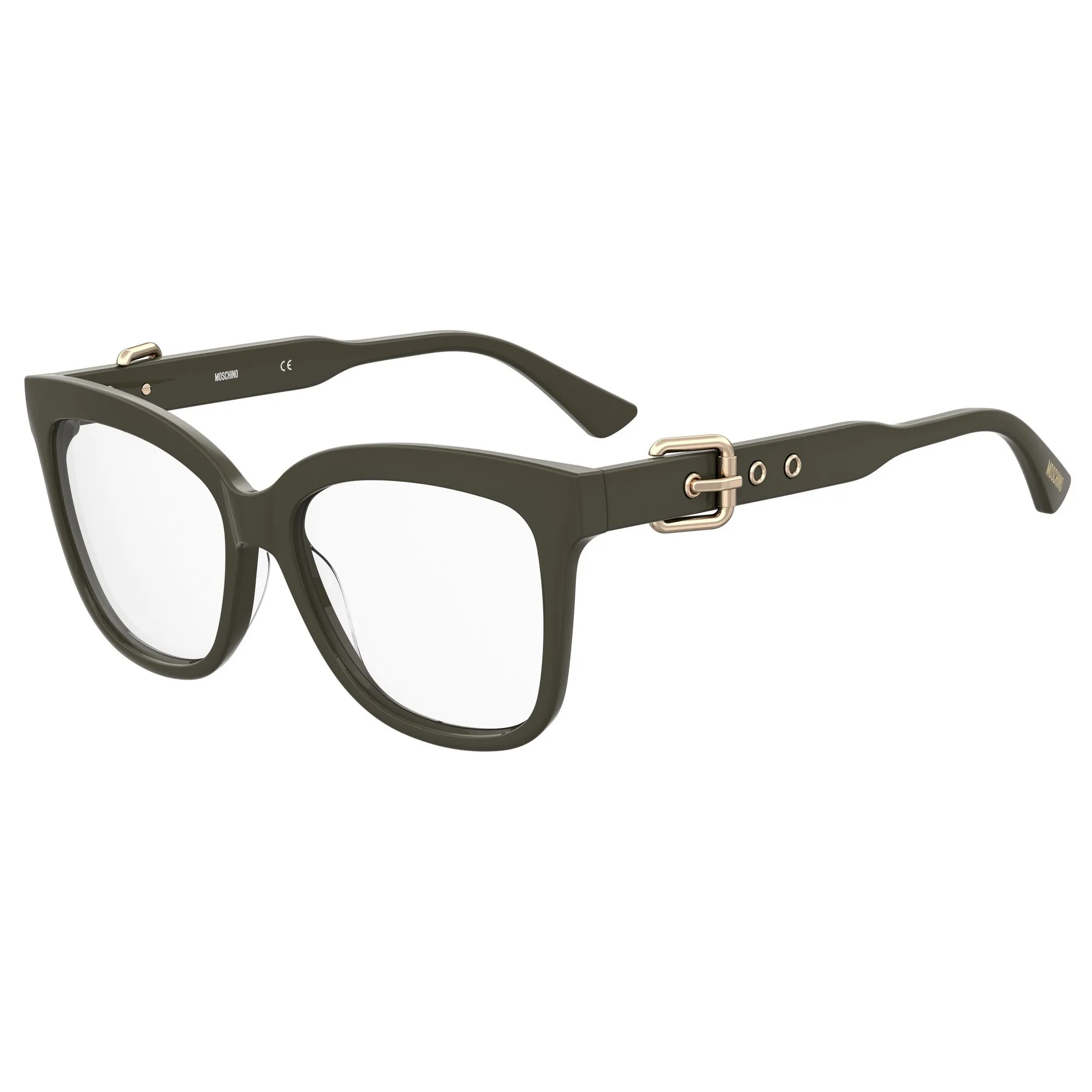   Moschino MOS609 - TBO Verde Militare | Occhiale Da Vista Donna 