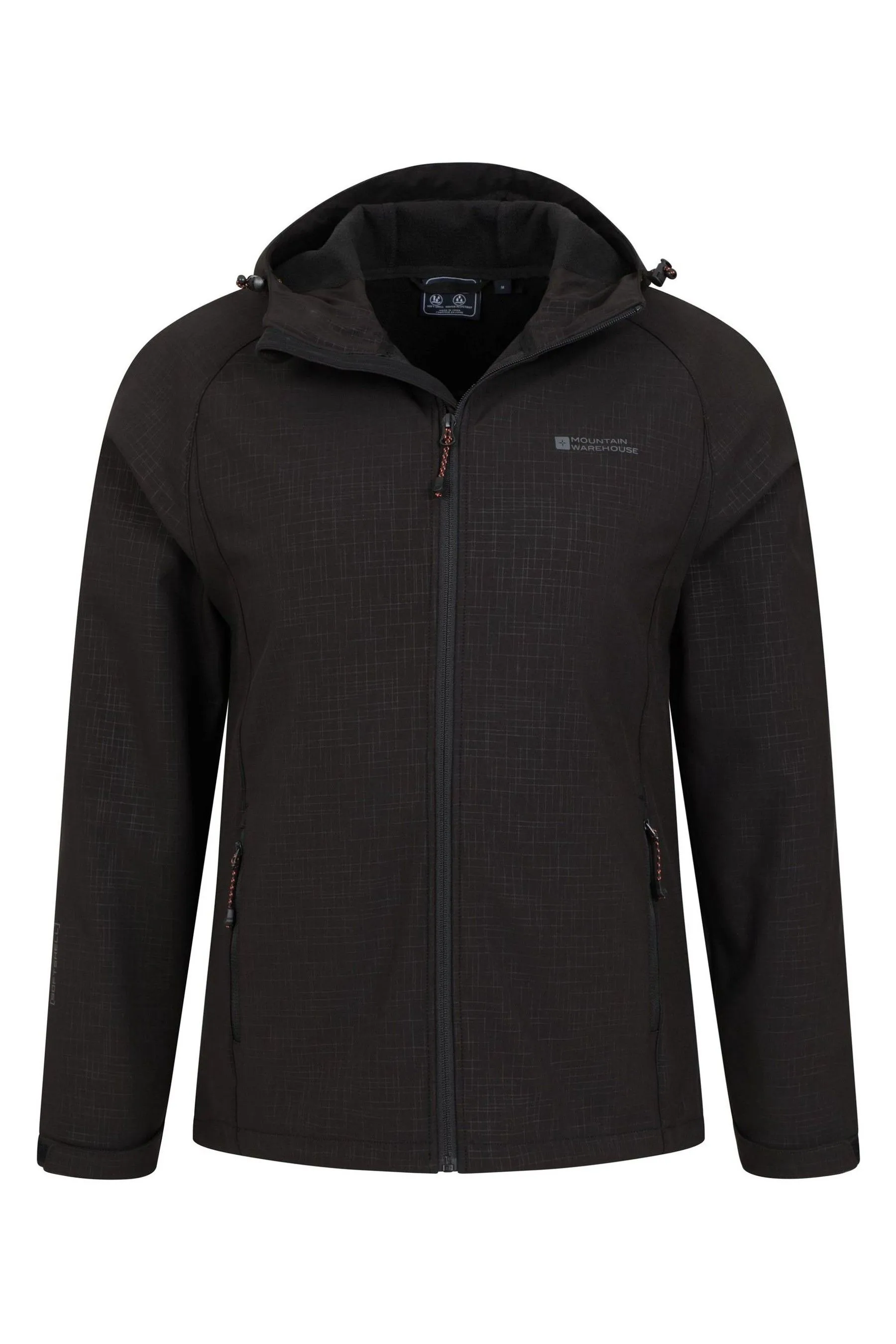 Mountain Warehouse Exodus Mens Showerproof Softshell Coat Jacket    