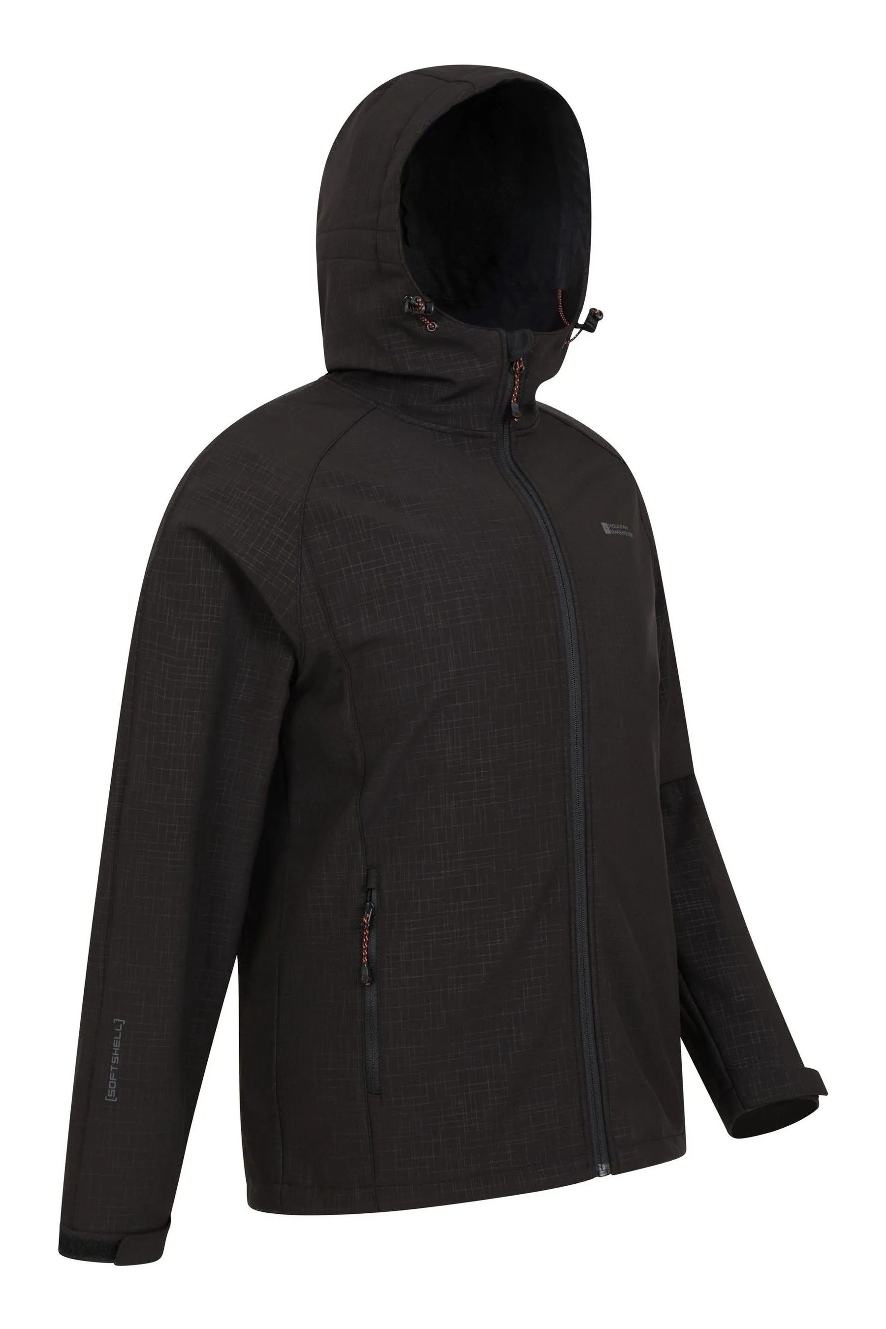 Mountain Warehouse Exodus Mens Showerproof Softshell Coat Jacket    
