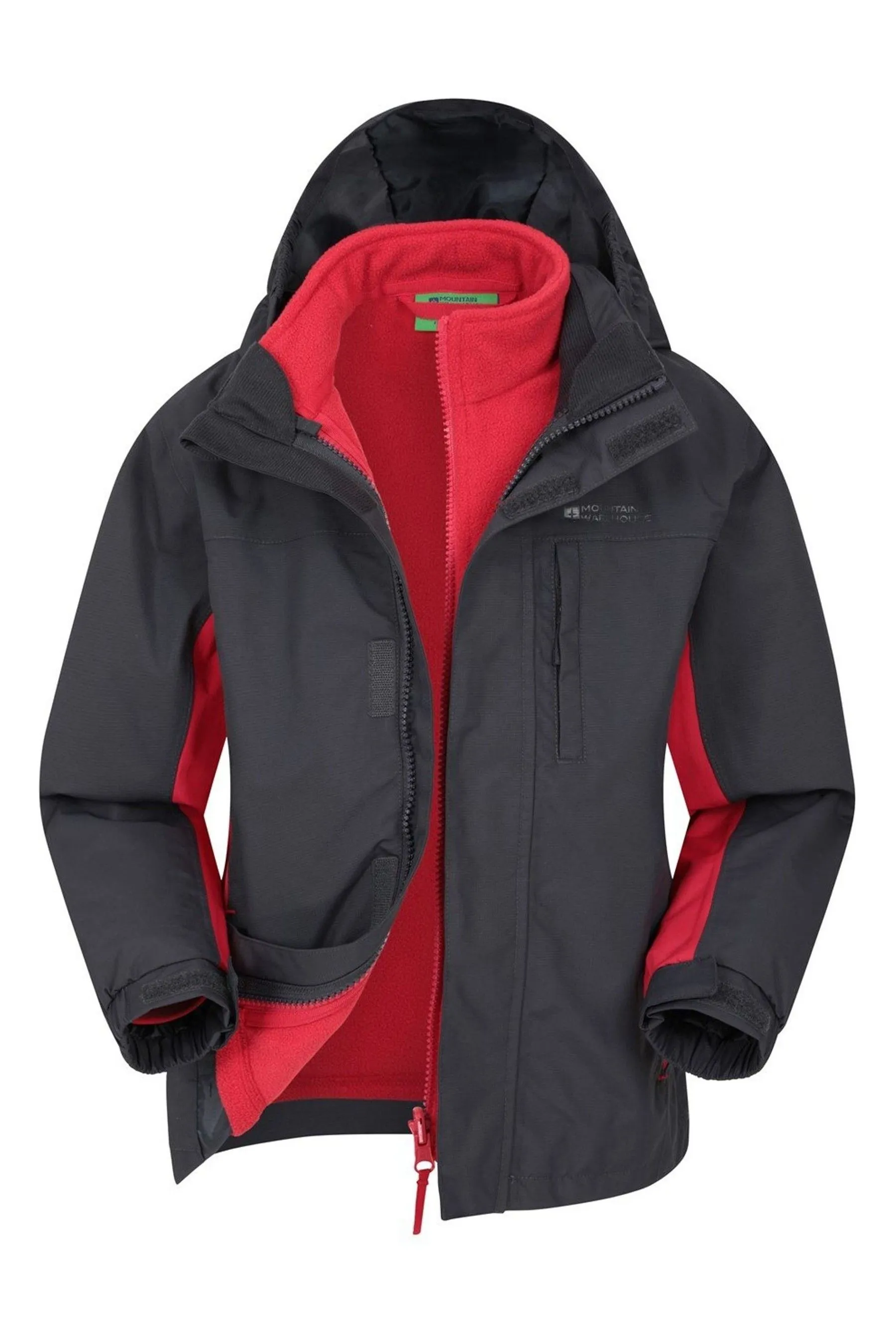 Mountain Warehouse Mountain Warehouse Cannonball 3 In 1 Kids Waterproof Jacket    