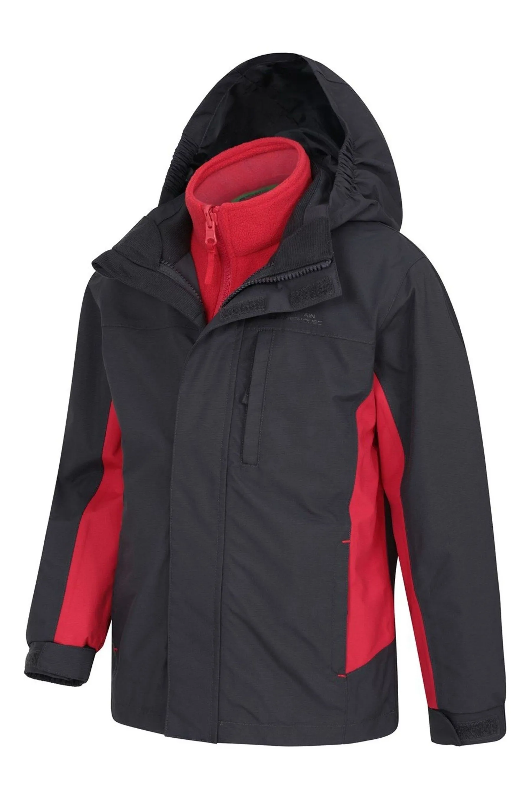 Mountain Warehouse Mountain Warehouse Cannonball 3 In 1 Kids Waterproof Jacket    